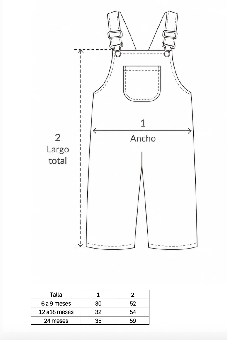 Jardinera Jeans