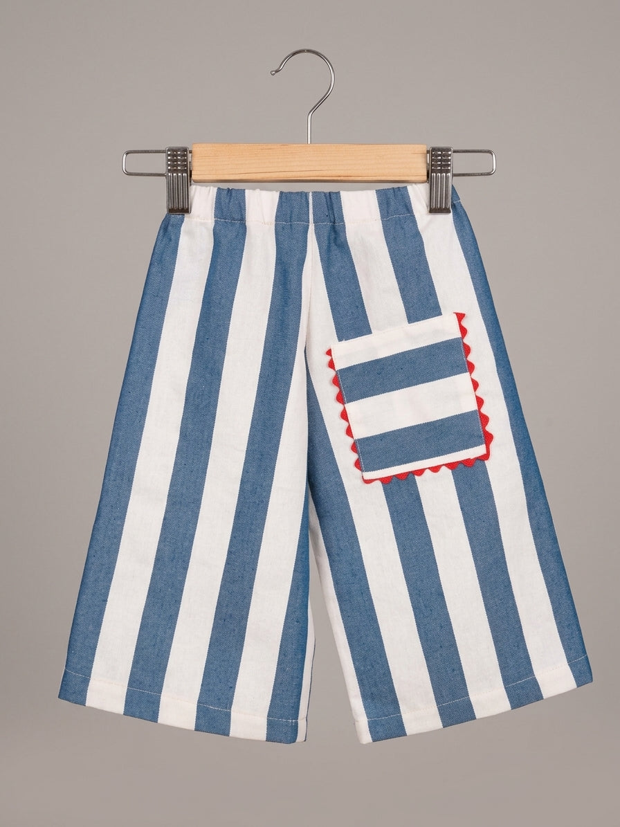 Pantalón Ancho ZIG ZAG : Navy