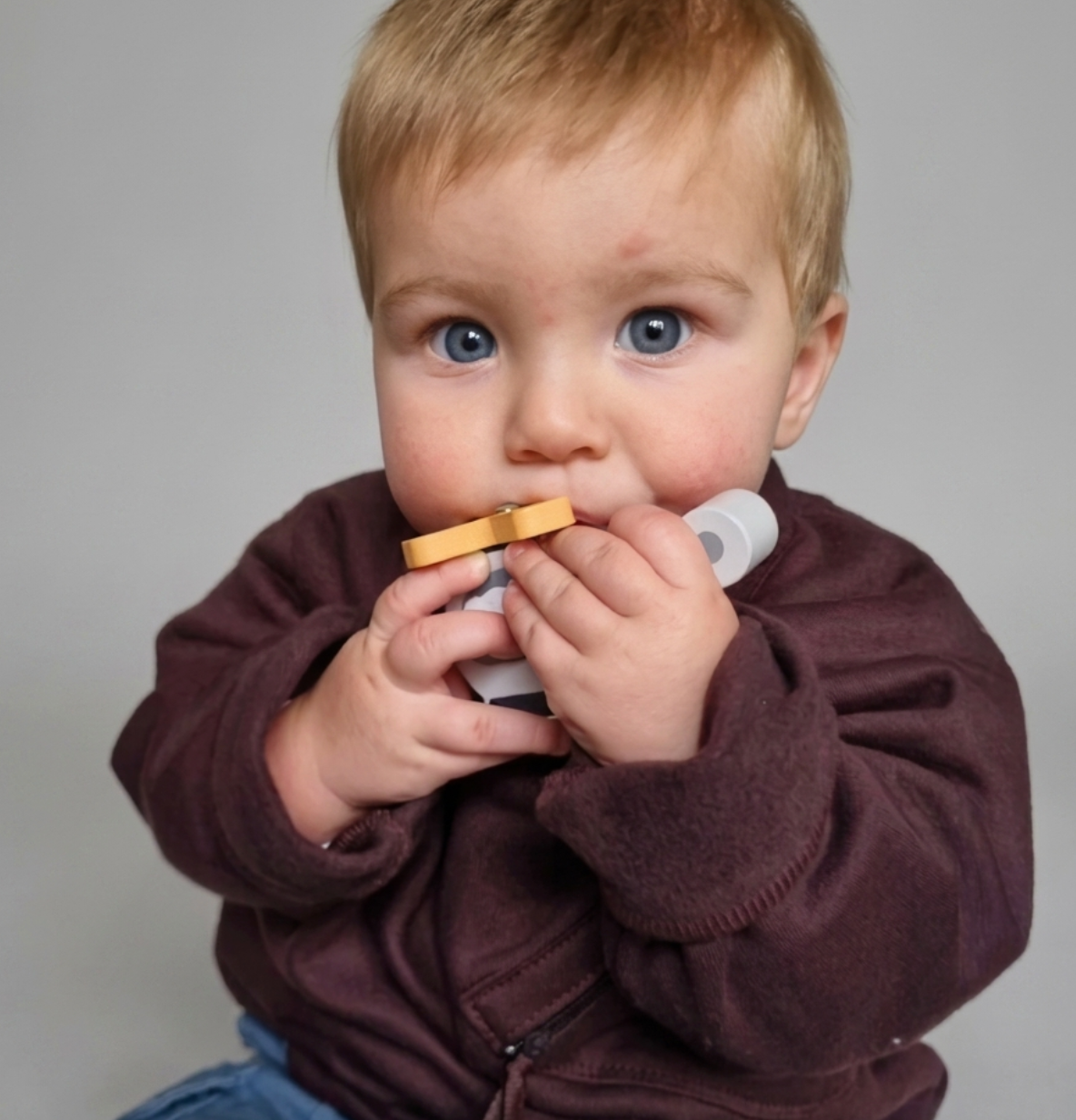 Polerón Niño Café Oscuro