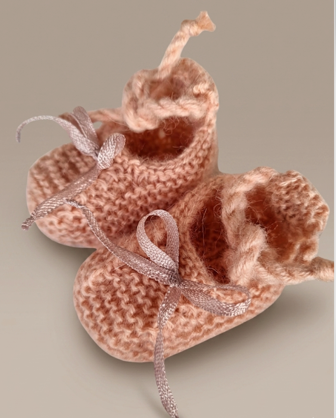 Patuco Lana Mohair Rosa