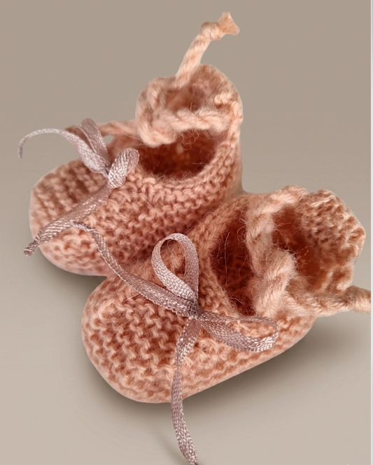 Patuco Lana Mohair Rosa