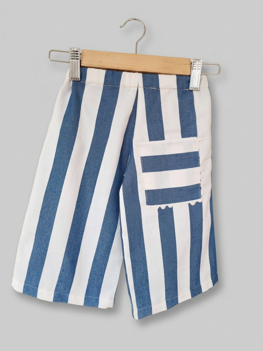 Pantalón Ancho  ZIG ZAG : Navy