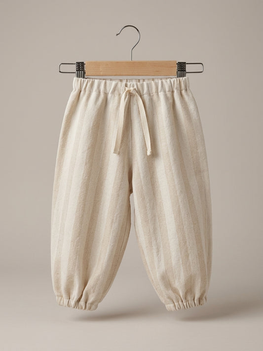 Pantalón Bombacho PLAYA, Corazones Celestes