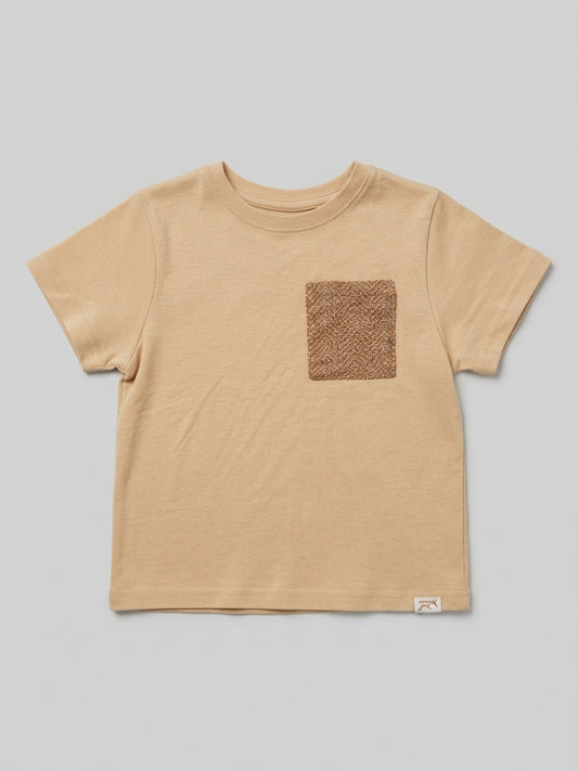 Polera Parche Canela