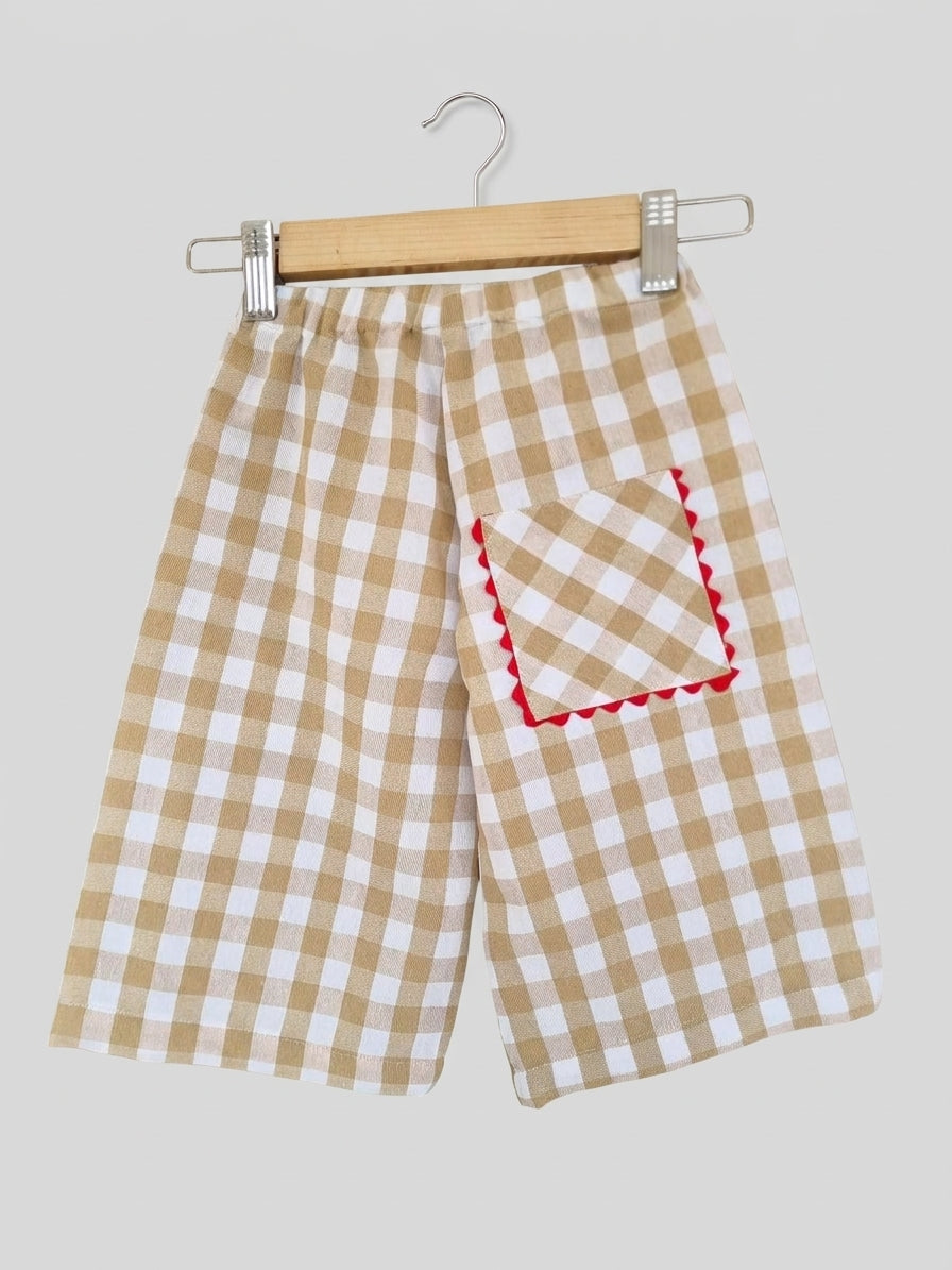 Pantalón Ancho ZigZag  Cuadros