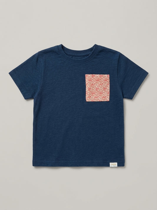 Polera  Parche Azul