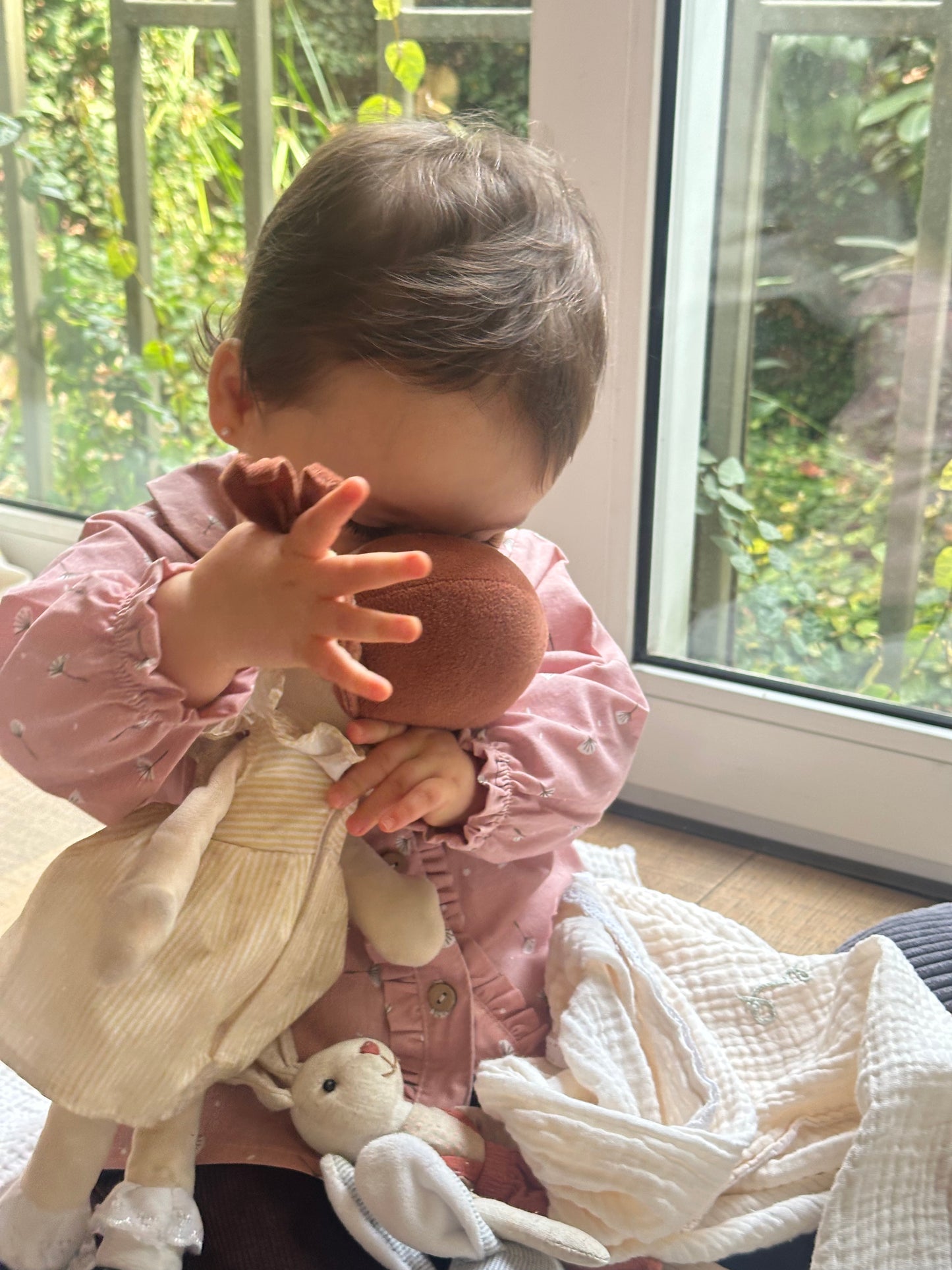 Blusa Amalia / palo rosa