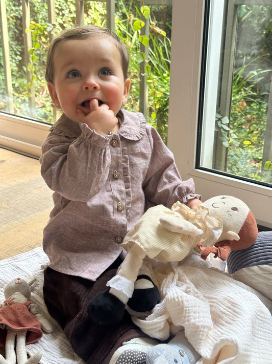 Blusa Olivia / chocolate