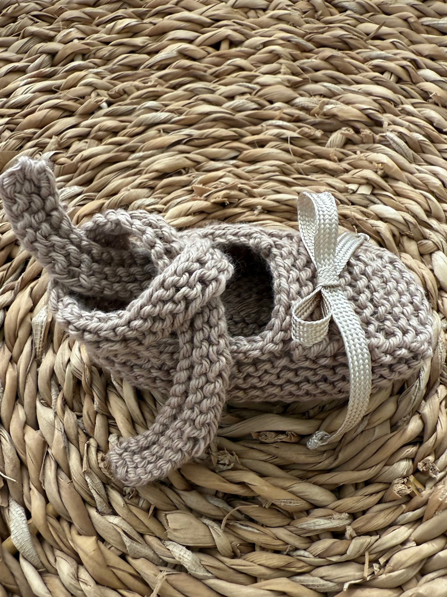 Patuco barquillo cinta satín