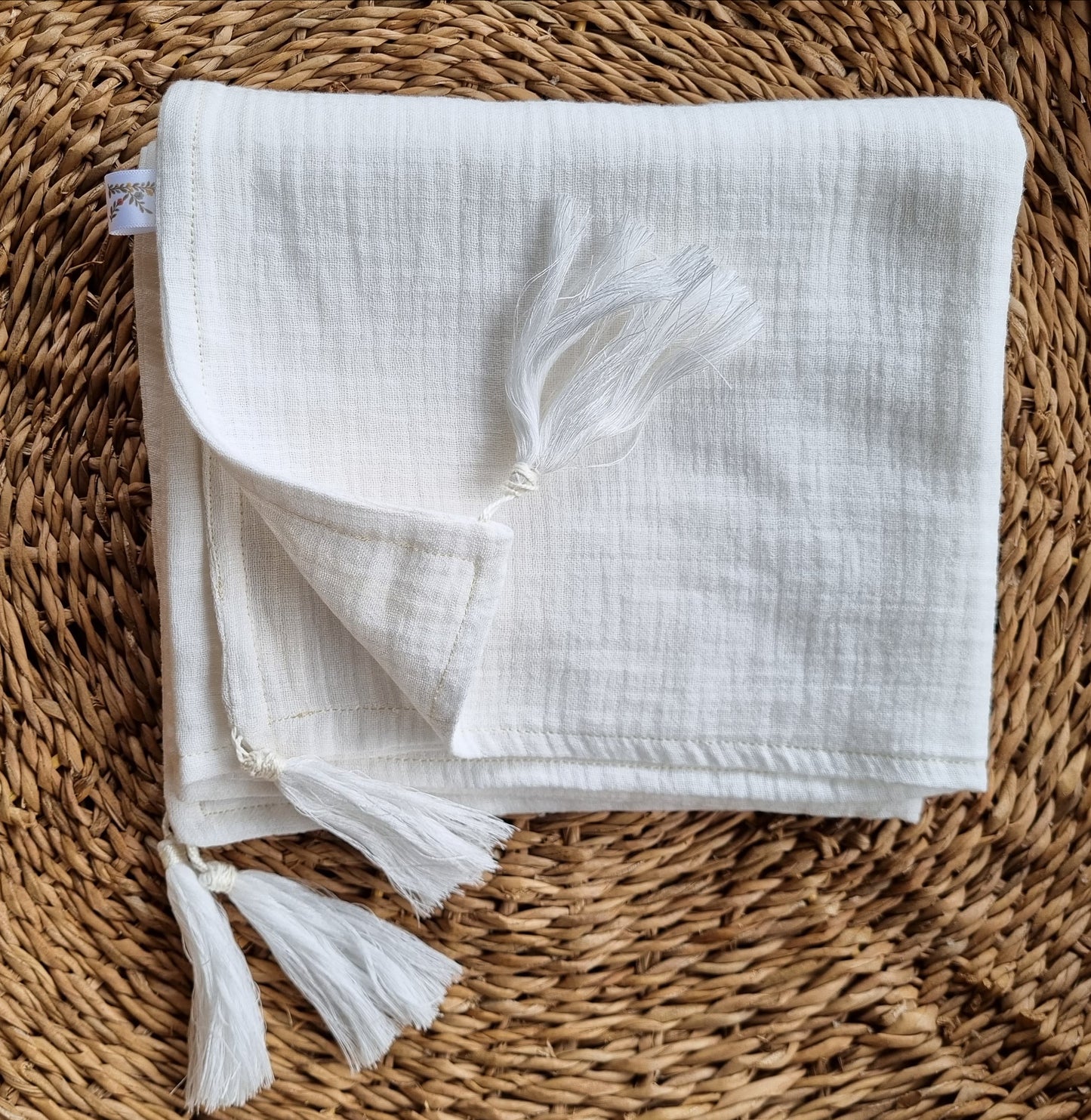 Manta Vicente blanca