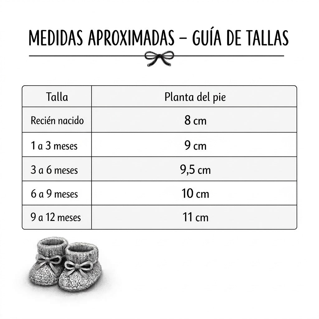Guía de tallas
