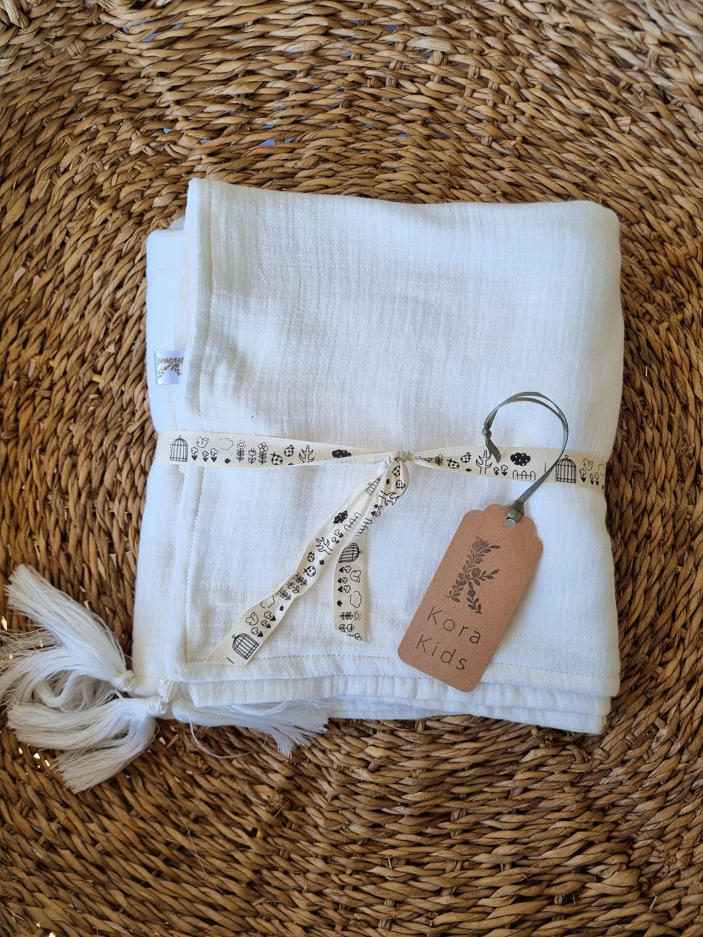 Manta Vicente blanca