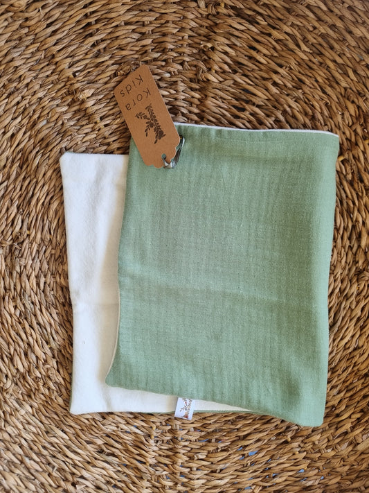 Tuto cubre hombro verde